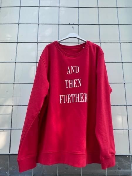 "And then Further" Sweater rot